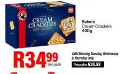 Take 'n Pay Bakers Cream Crackers offer