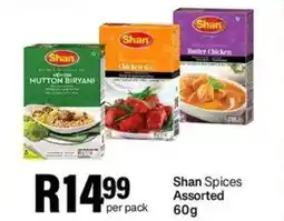 Take 'n Pay Shan Spices Assorted offer