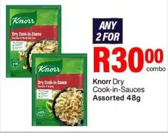 Take 'n Pay Knorr Dry Cook-in-Sauces Assorted offer