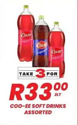 Take 'n Pay Coo-ee soft drinks assorted offer