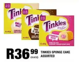 Take 'n Pay Tinkies sponge cake assorted offer