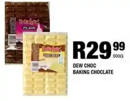 Take 'n Pay Dew choc baking choclate offer