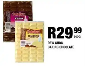 Take 'n Pay Dew choc baking choclate offer