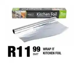 Take 'n Pay WRAP IT Kitchen Foil offer