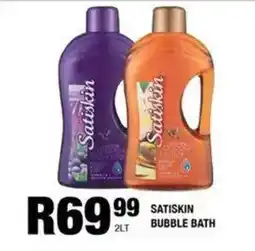 Take 'n Pay Satiskin bubble bath offer