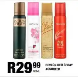 Take 'n Pay Revlon deo spray assorted offer