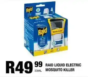 Take 'n Pay Raid liquid electric mosquito killer offer