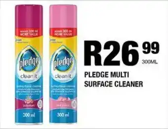 Take 'n Pay Pledge multi surface cleaner offer