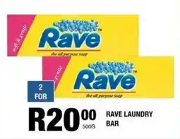 Take 'n Pay Rave laundry bar offer