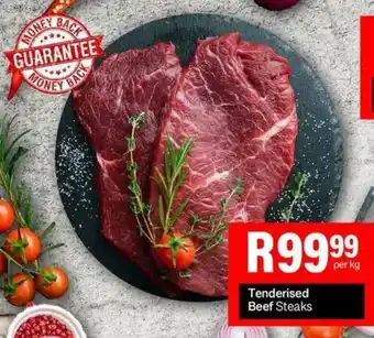 Take 'n Pay Tenderised Beef Steaks offer