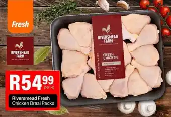 Take 'n Pay Riversmead Fresh Chicken Braai Packs offer