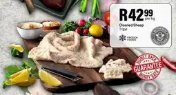 Take 'n Pay Cleaned Sheep Tripe offer