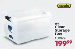 Crazy Plastics ADDIS Clear Storage Box offer