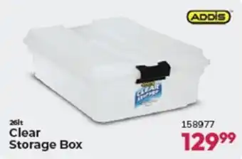 Crazy Plastics ADDIS Clear Storage Box offer