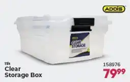 Crazy Plastics ADDIS Clear Storage Box offer