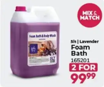 Crazy Plastics Foam Bath offer