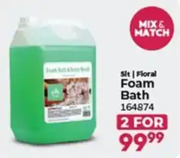 Crazy Plastics Floral Foam Bath offer