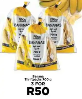 Food Lover's Market Banana Thriftpacks offer