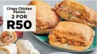 Food Lover's Market Crispy Chicken Paninis offer