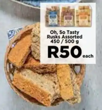 Food Lover's Market Oh, So Tasty Rusks Assorted offer