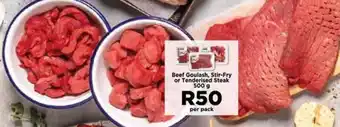 Food Lover's Market Beef Goulash, Stir-Fry or Tenderised Steak offer