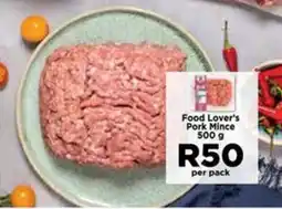 Food Lover's Market Food Lover's Pork Mince offer