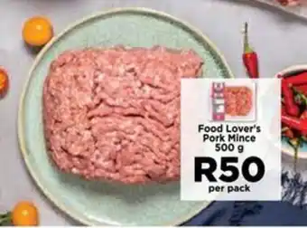 Food Lover's Market Food Lover's Pork Mince offer