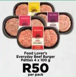 Food Lover's Market Food Lover's Everyday Beef Burger Patties offer