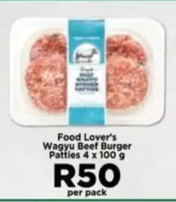 Food Lover's Market Food Lover's Wagyu Beef Burger Patties offer