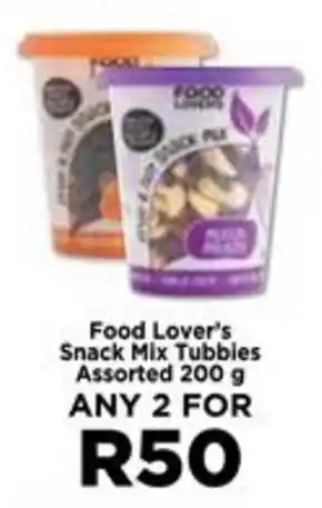 Food Lover's Market Food Lover's Snack Mix Tubbles Assorted offer