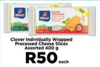 Food Lover's Market Clover Individually Wrapped Processed Cheese Slices Assorted offer