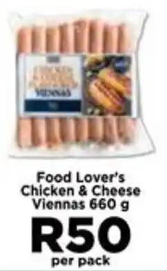 Food Lover's Market Food Lover's Chicken & Cheese Viennas offer