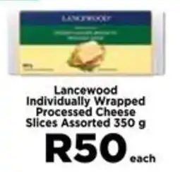 Food Lover's Market Lancewood Individually Wrapped Processed Cheese Slices Assorted offer