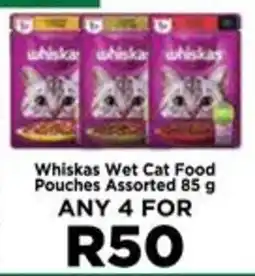 Food Lover's Market Whiskas Wet Cat Food Pouches Assorted offer