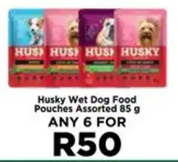 Food Lover's Market Husky Wet Dog Food Pouches Assorted offer