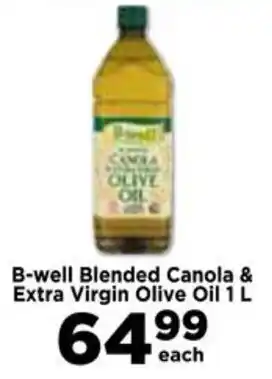 Food Lover's Market B-well Blended Canola & Extra Virgin Olive Oil offer