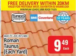 KitKat Cash and Carry Roman Taunus (Each Yard) offer