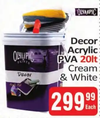 KitKat Cash and Carry OLYMPIC Decor Acrylic PVA Cream & White offer