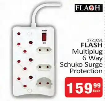 KitKat Cash and Carry FLASH Multiplug 6 Way Schuko Surge Protection offer