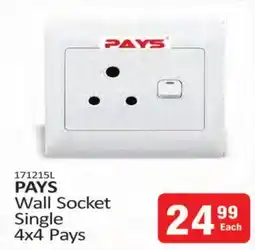 KitKat Cash and Carry PAYS Wall Socket Single offer