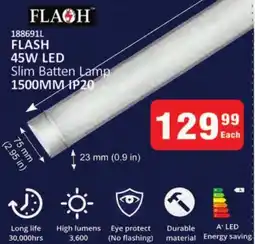 KitKat Cash and Carry Flash 45w led slim batten lamp offer