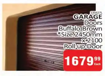 KitKat Cash and Carry GARAGE Doors Buffalo Brown Roll up Door offer