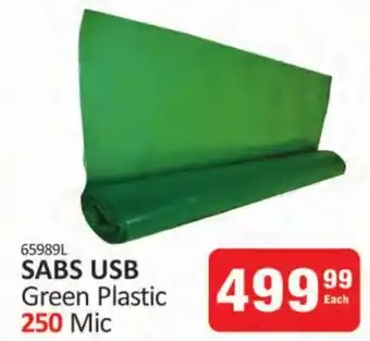 KitKat Cash and Carry SABS USB Green Plastic 250 Mic offer