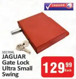 KitKat Cash and Carry JAGUAR Gate Lock Ultra Small Swing offer