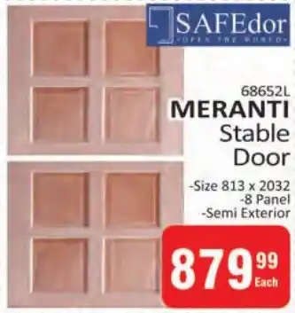 KitKat Cash and Carry SAFEdor Meranti Stable Door offer