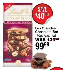 Dis-Chem Les Grandes Chocolate Bar offer