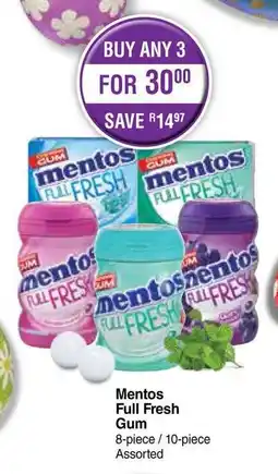 Dis-Chem Mentos Full Fresh Gum offer