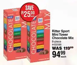 Dis-Chem Ritter Sport Mini Tower Chocolate Mix offer