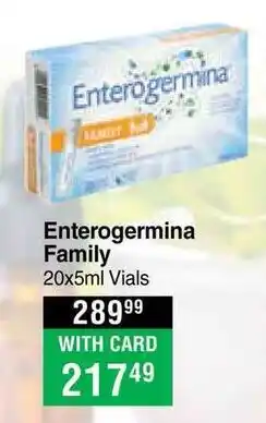 Dis-Chem Enterogermina Family offer