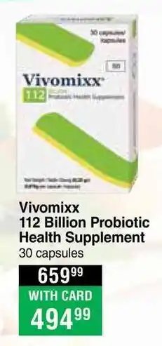 Dis-Chem Vivomixx 112 Billion Probiotic Health Supplement offer